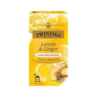 Twinings Infuso Lemon & Ginger Tea Bags - 75gm