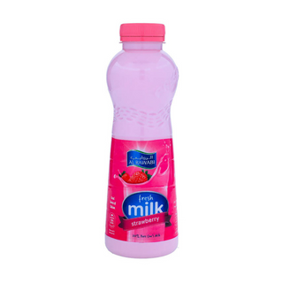 Al Rawabi Fresh Strawberry Milk - 500ml