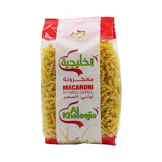 Al Khaleejia Small Spring Macaroni Pasta - Gmo Free - 400gm