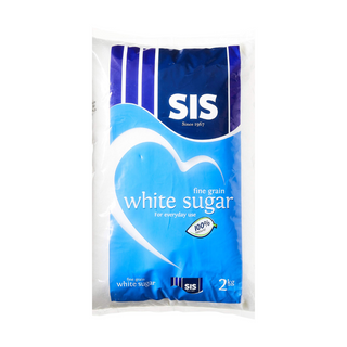 Sis Fine Grain White Sugar - 2Kg