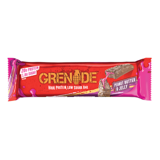 Grenade Peanut Butter &Jelly Protien Bar - 60gm