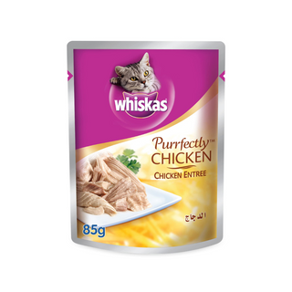 Whiskas Purrfectly Wet Cat Food With Chicken - 85gm