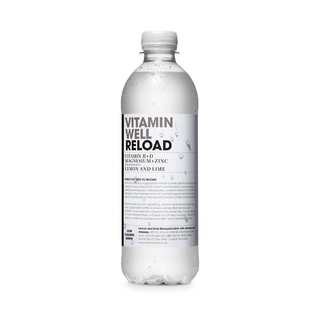 Vitamin Well Reload Drink Lemon & Lime Flavor With Magnesium & Zinc - Preservatives Free,  Low Calorie - 500ml