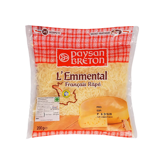 Paysan Breton Shredded Emmental Cheese - 200gm