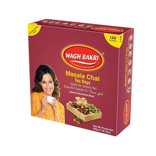 Wagh Bakri Special Blend Masala Chai Tea Bags (100 Pieces) - 200gm